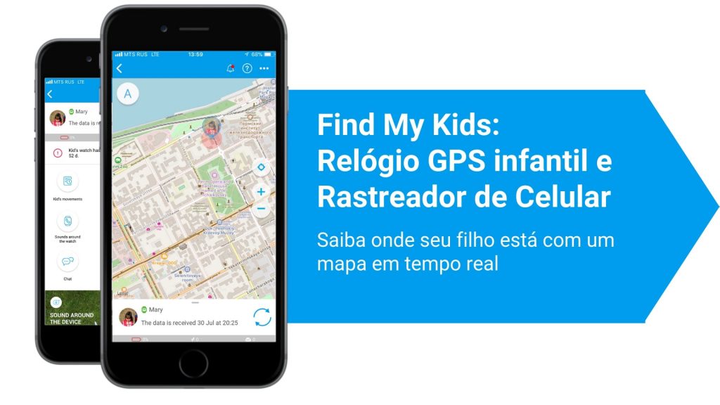 Findmykids: rastreador de celular