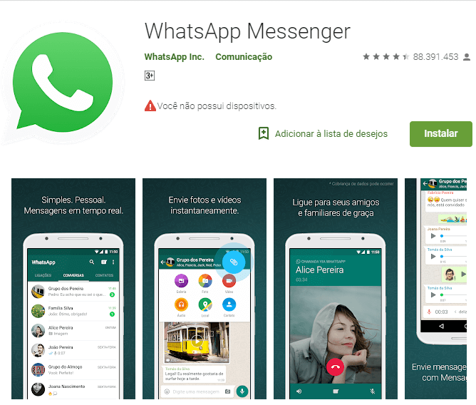 whatsapp-messenger brazil