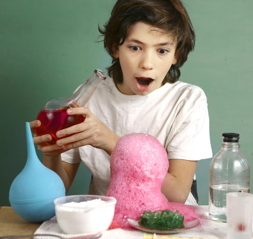 химические опыты для детей в домашних условиях