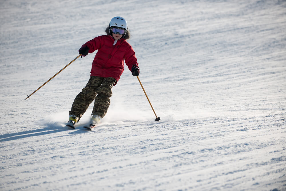 размер лыж для ребенка