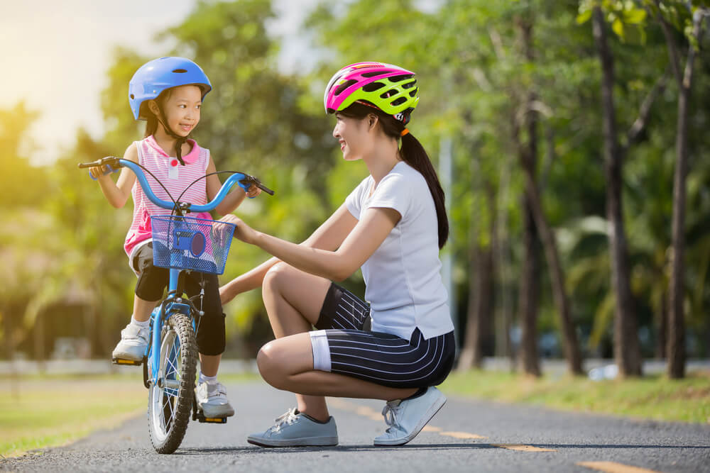 how to teach a kid to ride a bike
