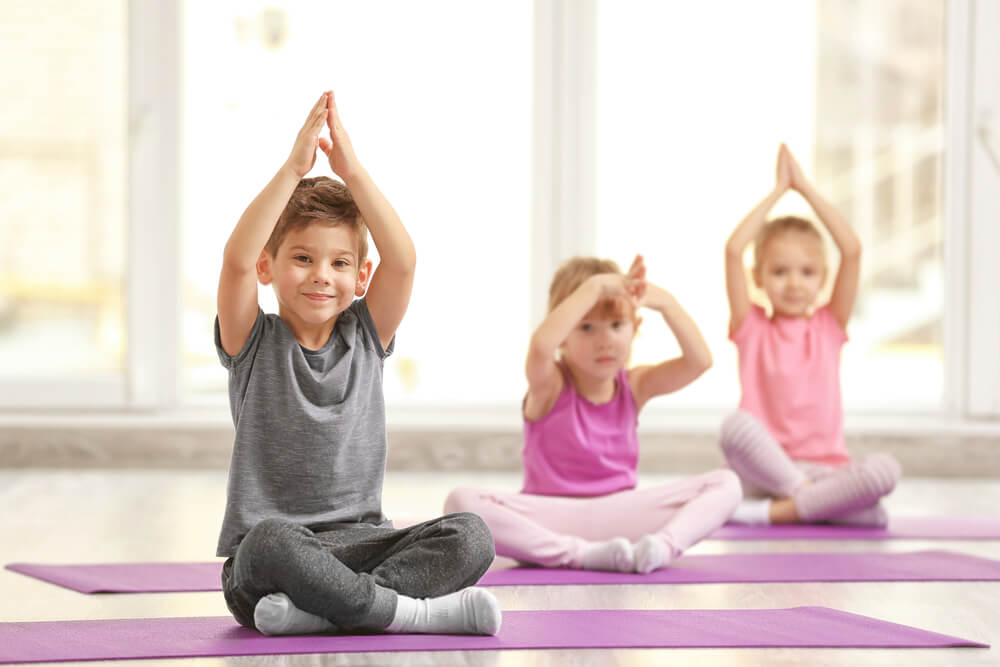 Buy Kids Yoga Clipart Online In India - Etsy India