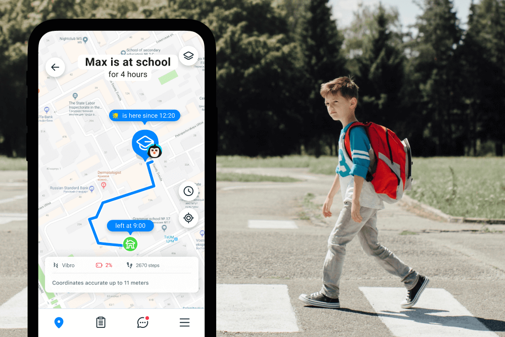 findmykids app to track kids iphone