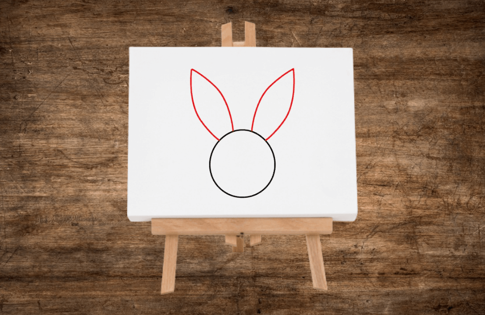 как легко нарисовать зайца