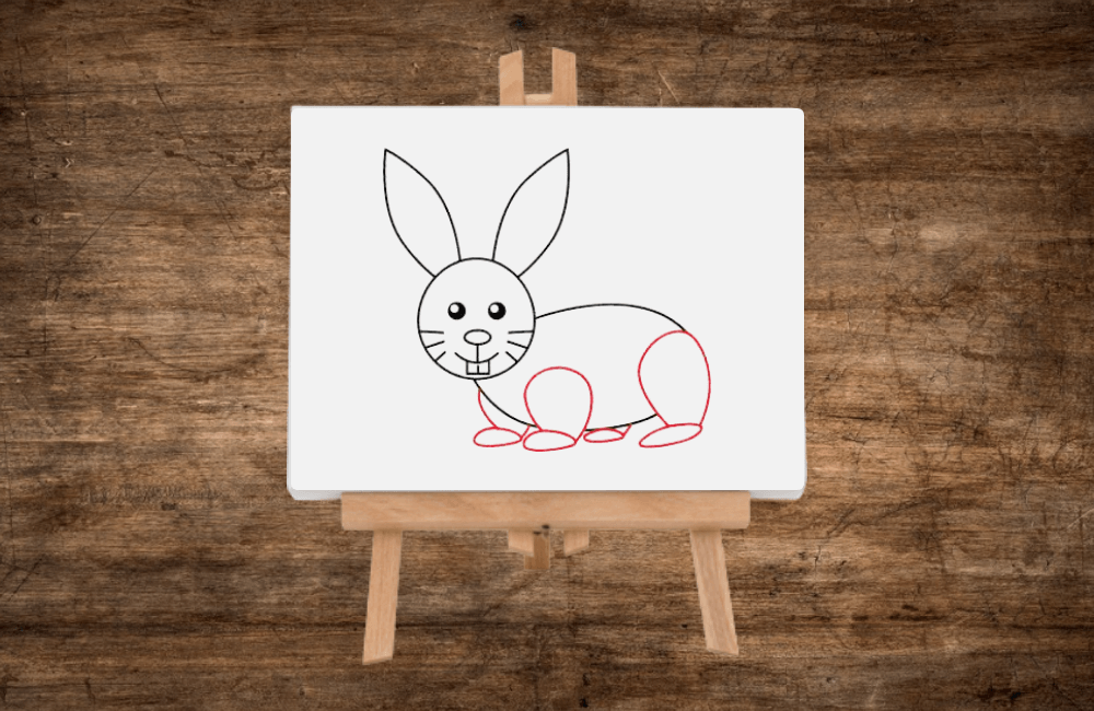 easy bunny drawings