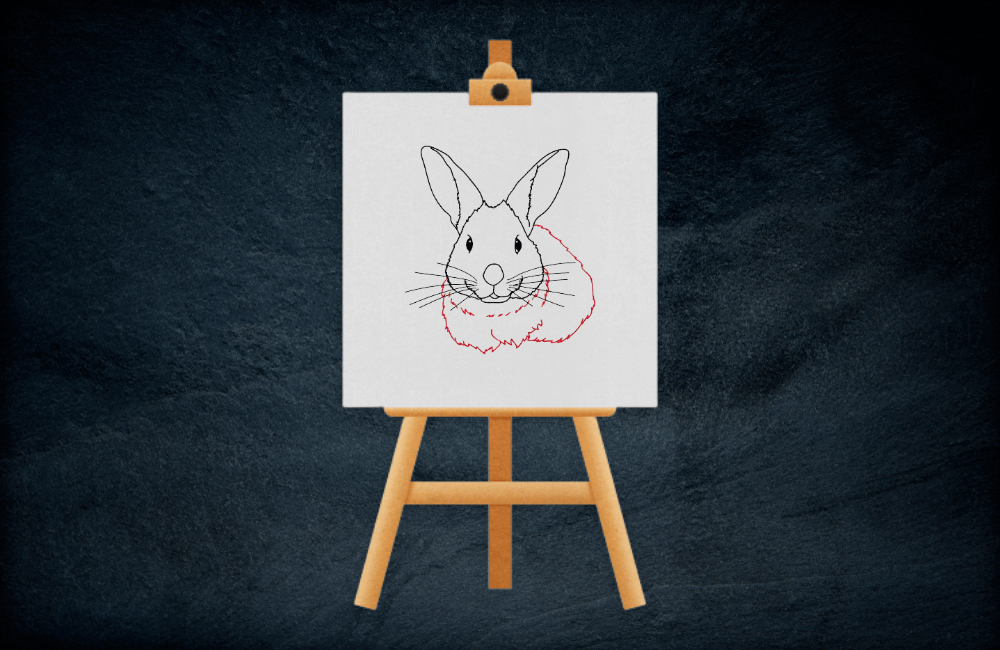 bunny drawings easy