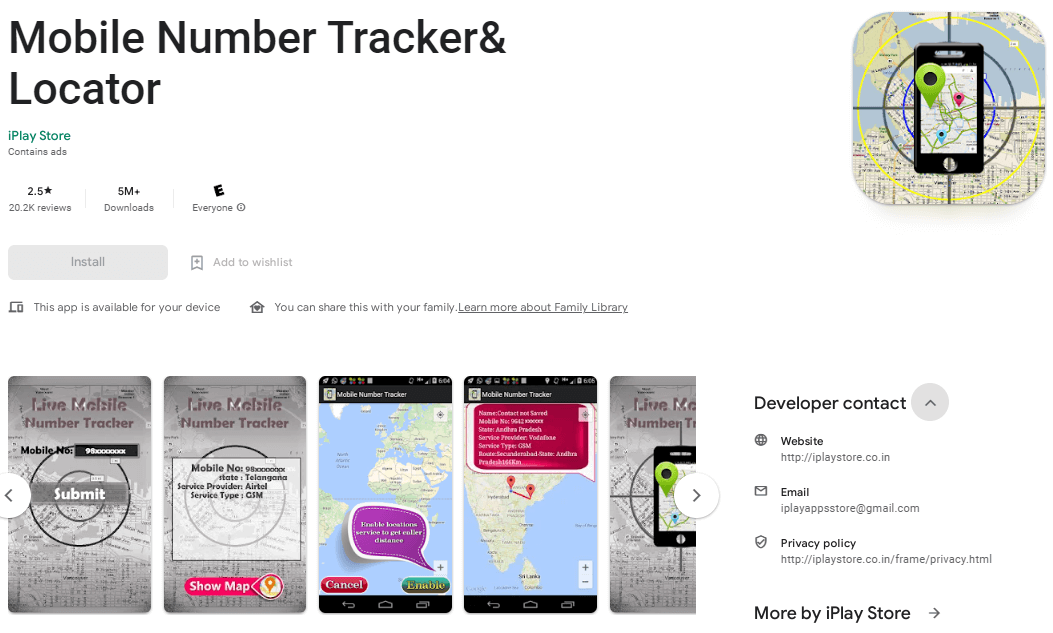 phone number tracker free