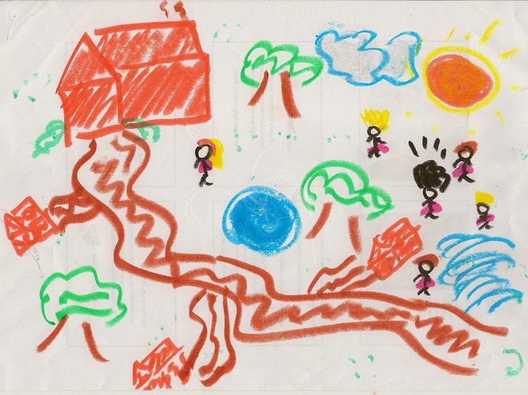 рисунки дошкольников