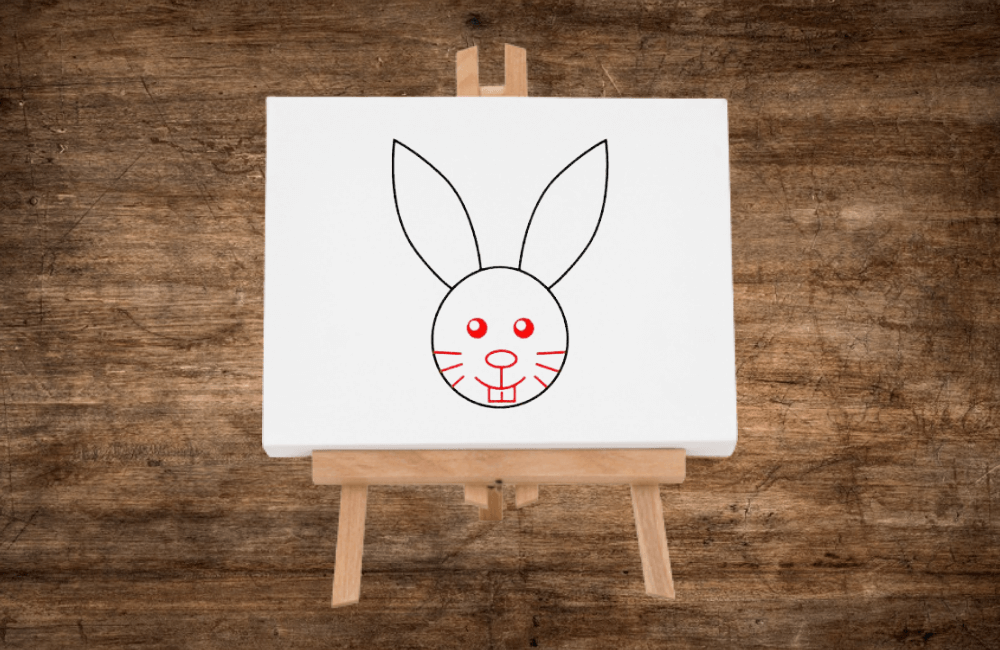 how to draw a rabbit