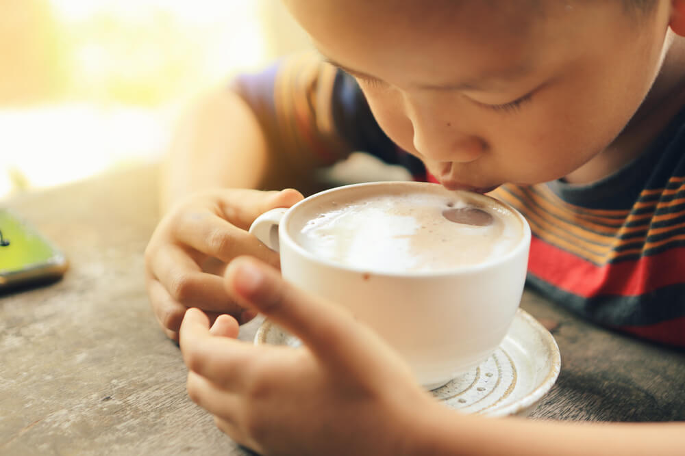 is coffee bad for kids