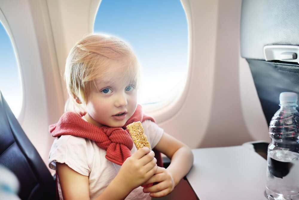 how to fly with a toddler