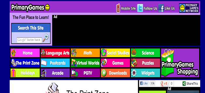 Back To School • Free Online Games at PrimaryGames