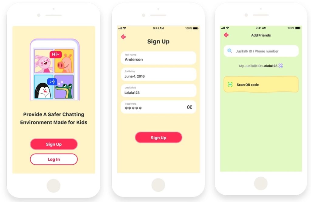 JusTalk Kids - Safe Video Chat::Appstore for Android