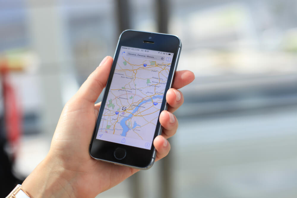 Apple Maps Location History on iPhone