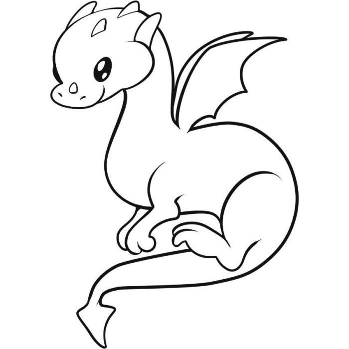 как нарисовать красивого дракона