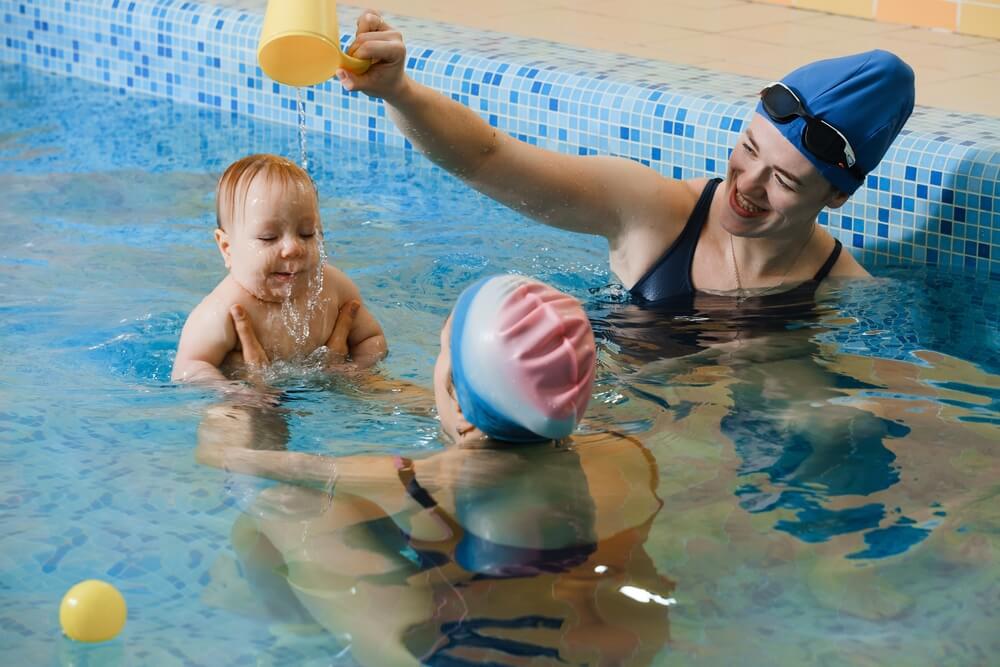 when can babies go in the pool